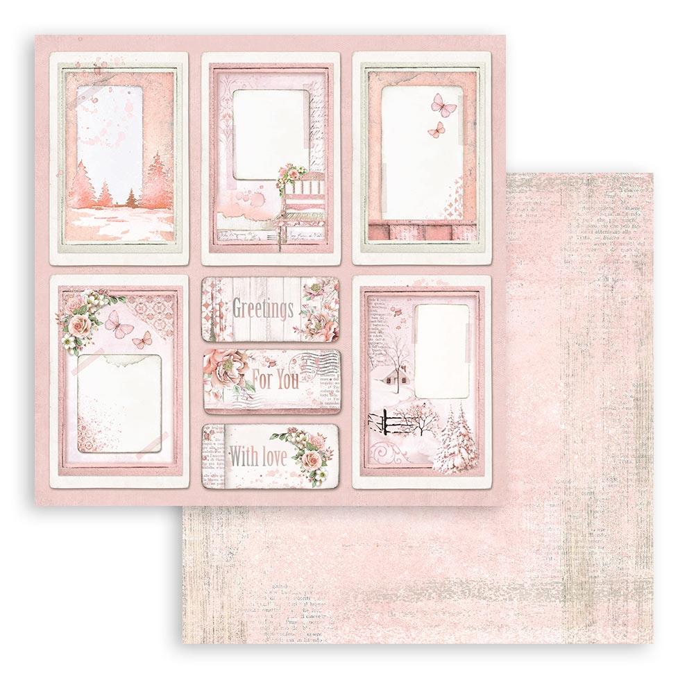 Stamperia Roseland 8” x 8” Paper Collection