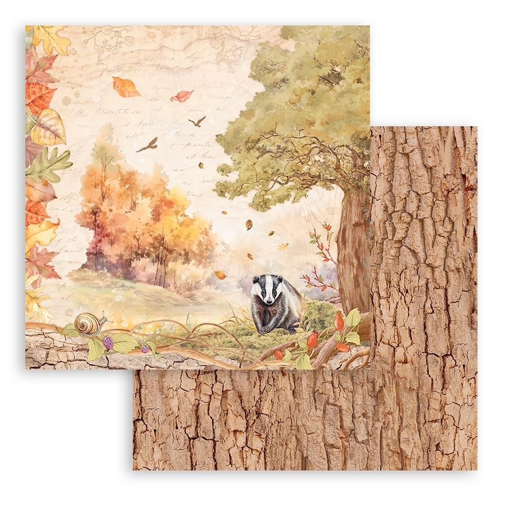 Stamperia Woodland 12” x 12” Paper Collection