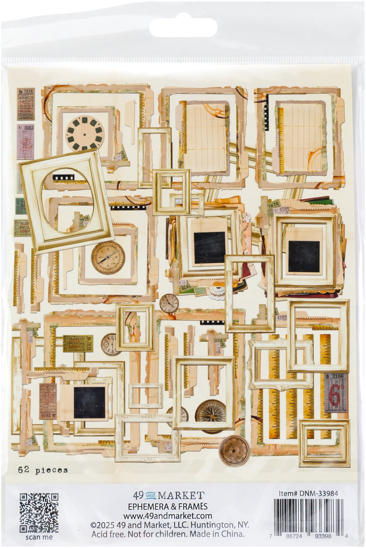 49 & Market Nostalgic Memories Ephemera & Frames