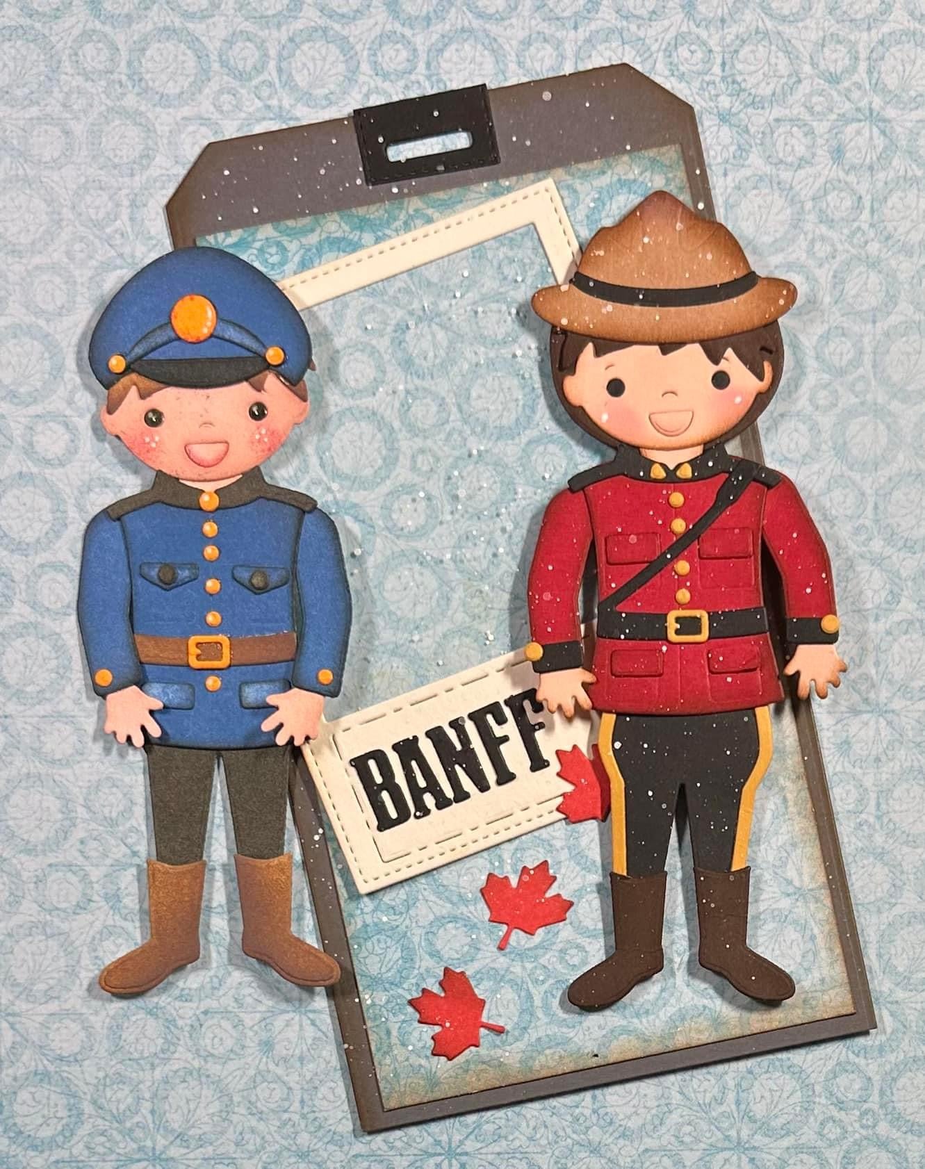 Elizabeth Craft Designs Peter the Mountie Die Set