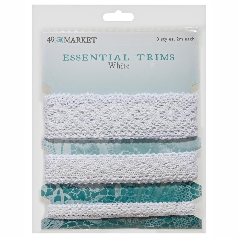 49 & Market Essential Trims - White