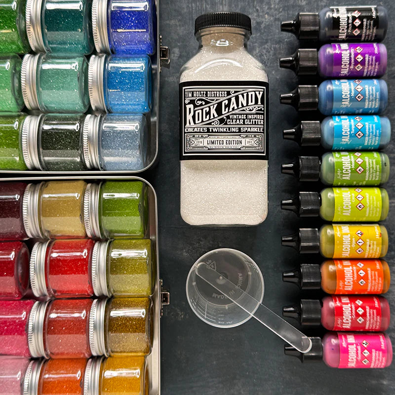 Tim Holtz Distress Glitter - Clear Rock Candy Large *Limited Edition*