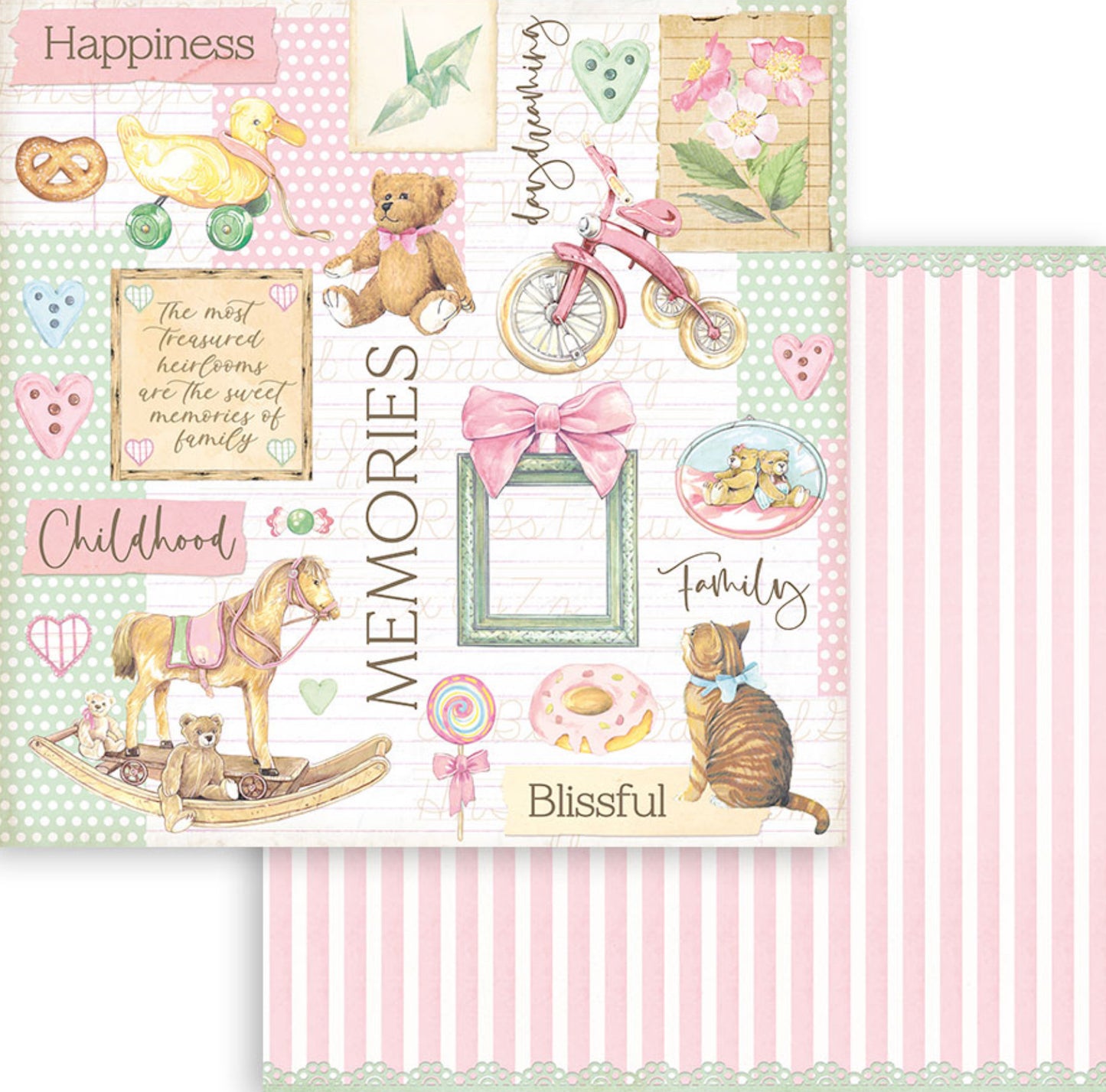 Stamperia Daydream 8” x 8” Paper Collection