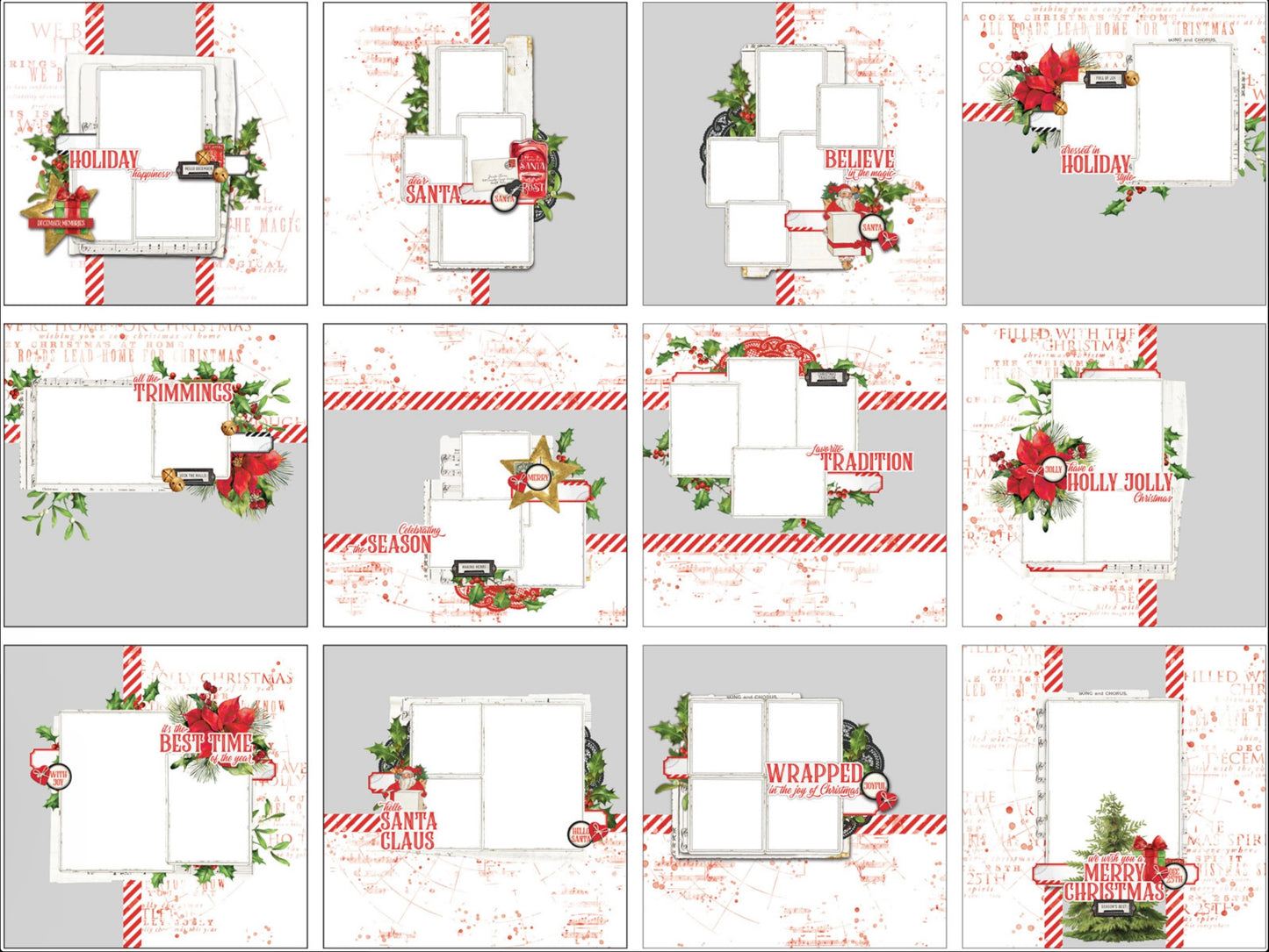 49 and Market Christmas Spectacular Album Kit