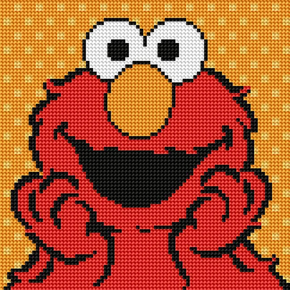 Diamond Art Club Sesame Street Elmo Portrait