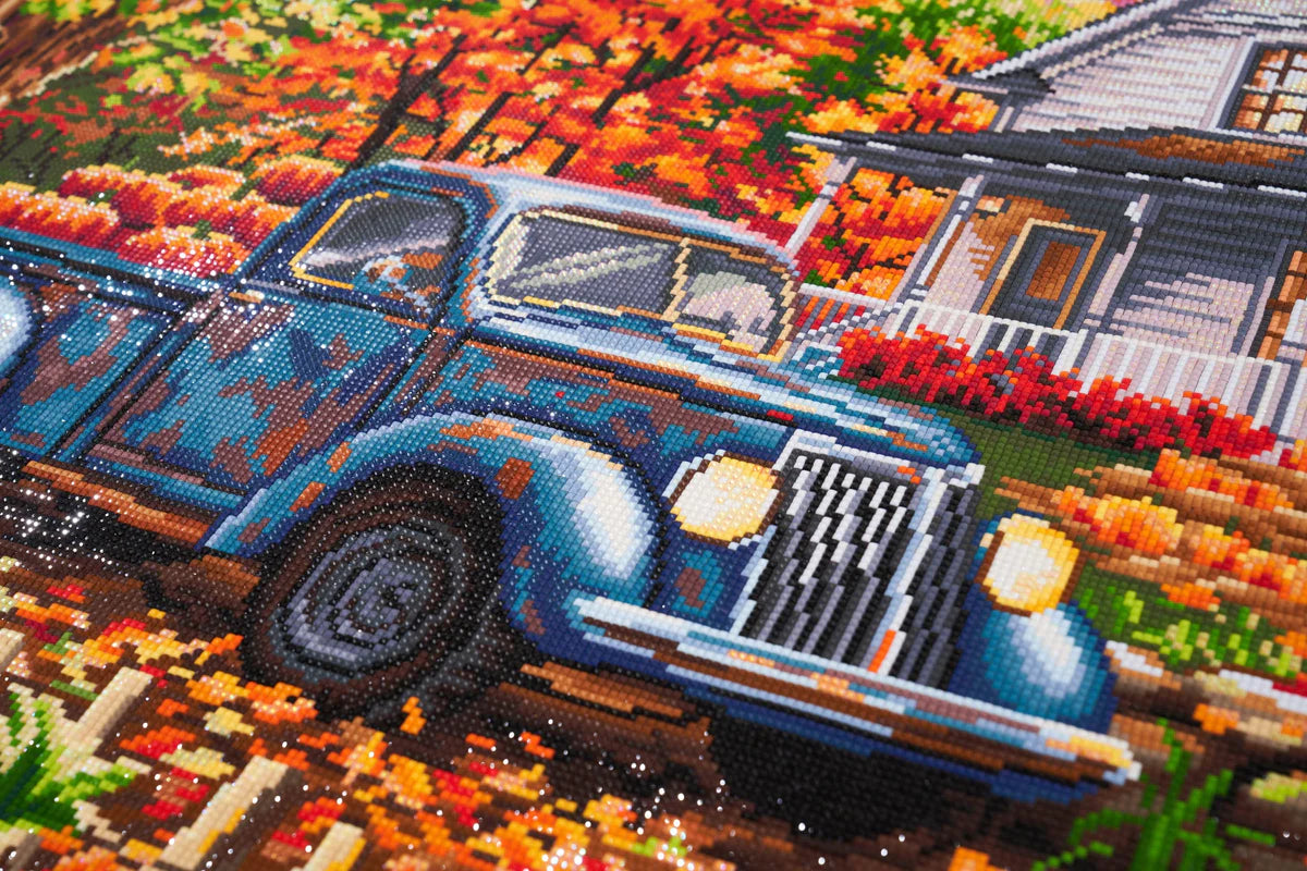 Diamond Art Club SQUARES Country Harvest
