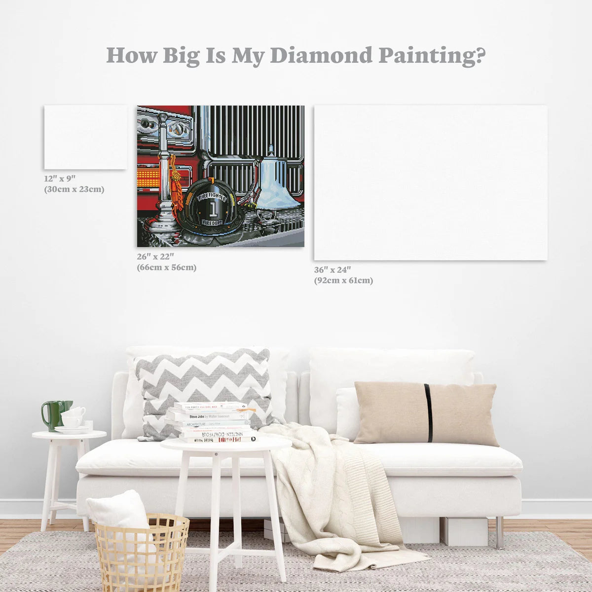 Diamond Art Club Fire Truck and Helmet