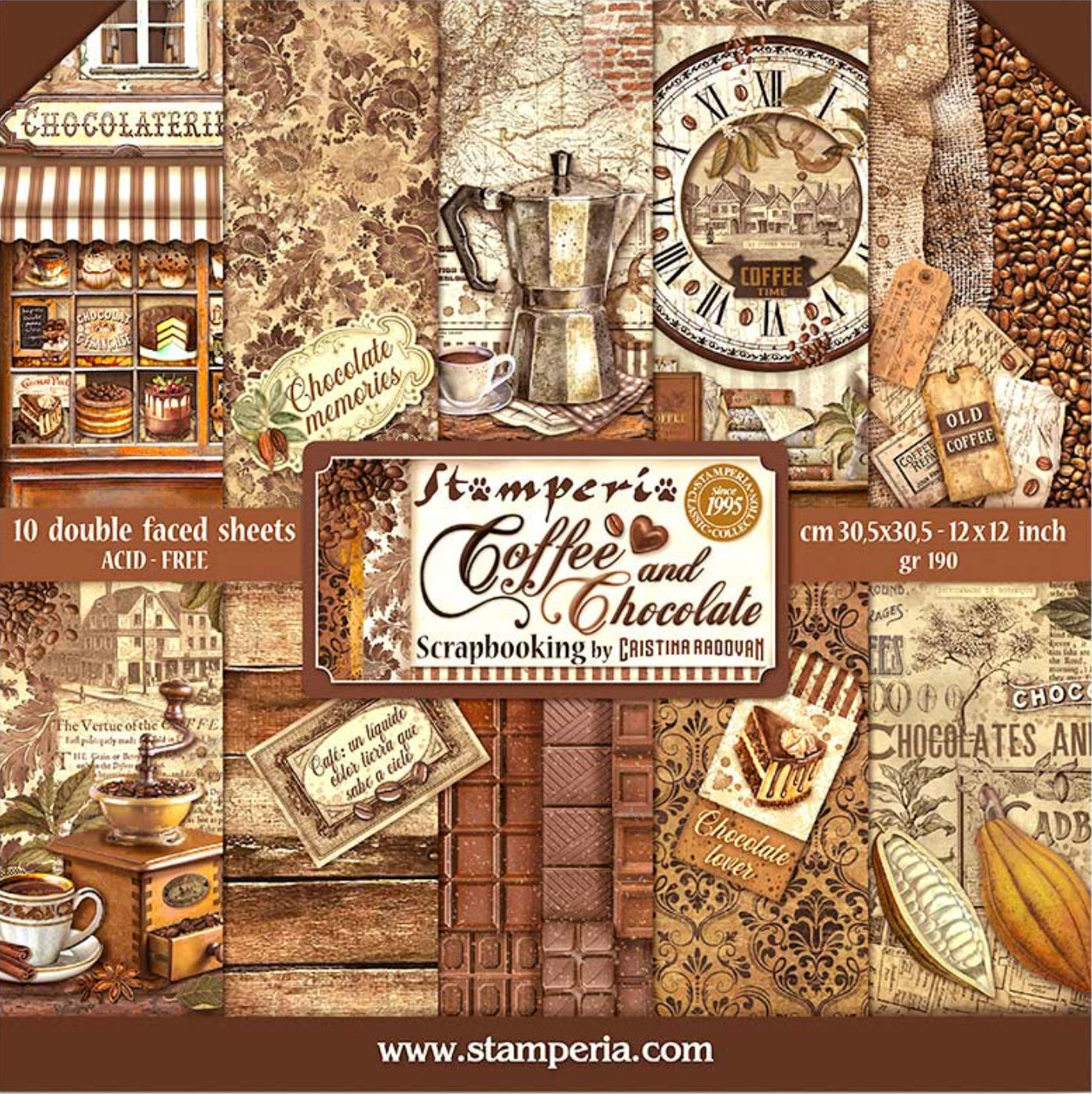 BUY IT ALL: Stamperia Coffee and Chocolate Collection