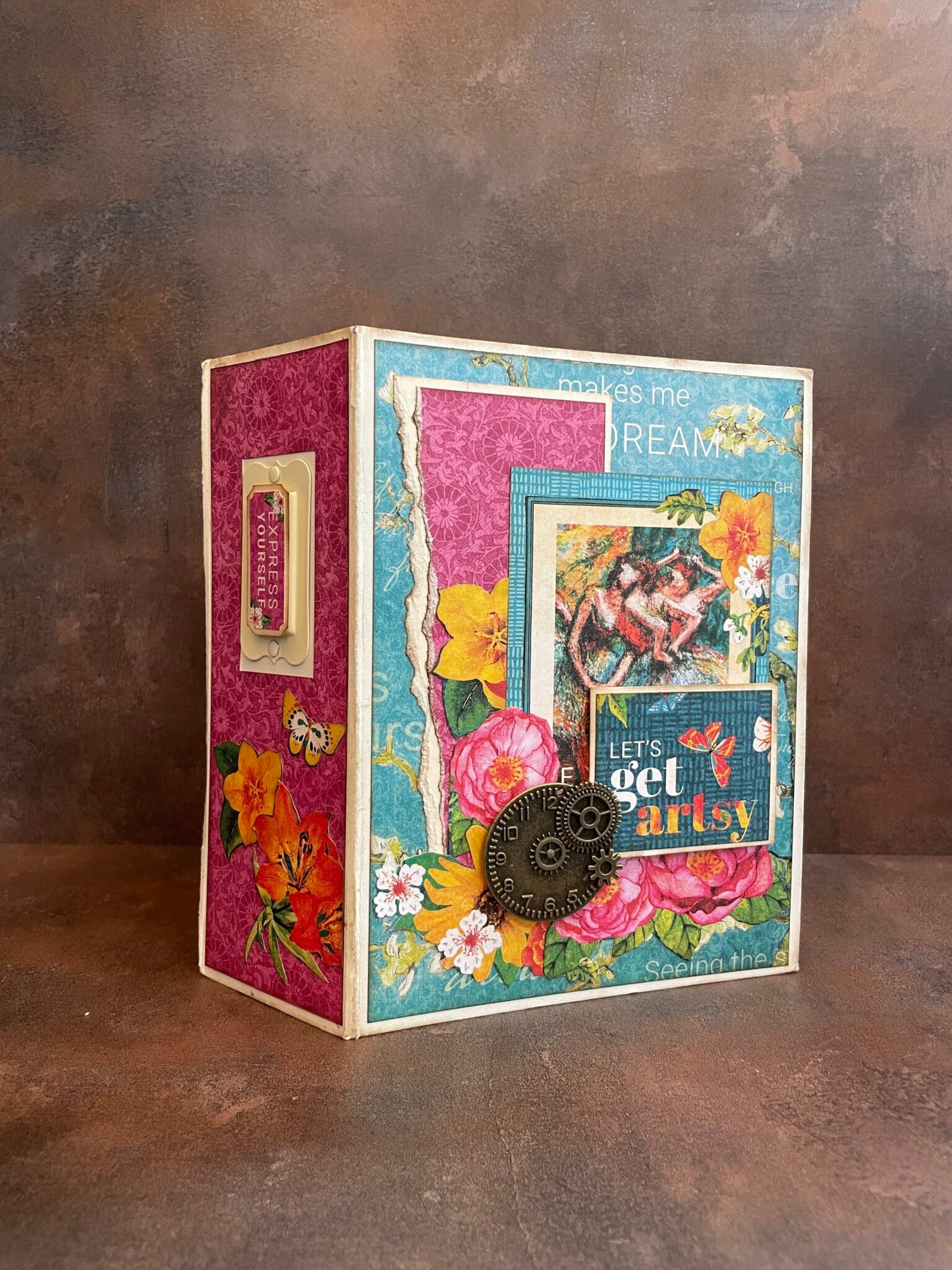 Graphic 45 Let’s Get Artsy - Vibrant Tag & Pocket Album