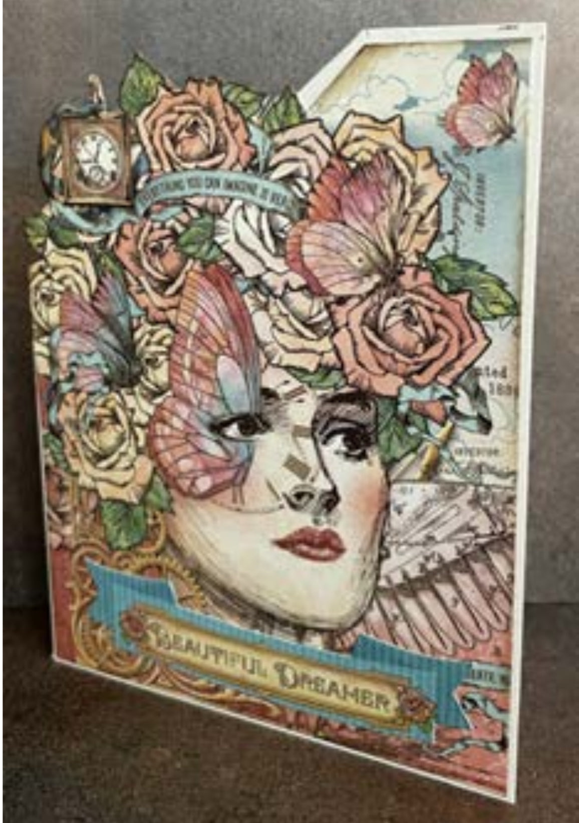 Graphic 45 Love Notes & Imagine RARE Card Set Monthly Kit 2023 Vol 12