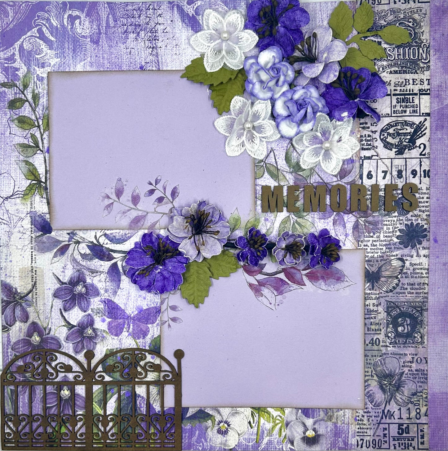 Lilac Daze 2-Page Layout