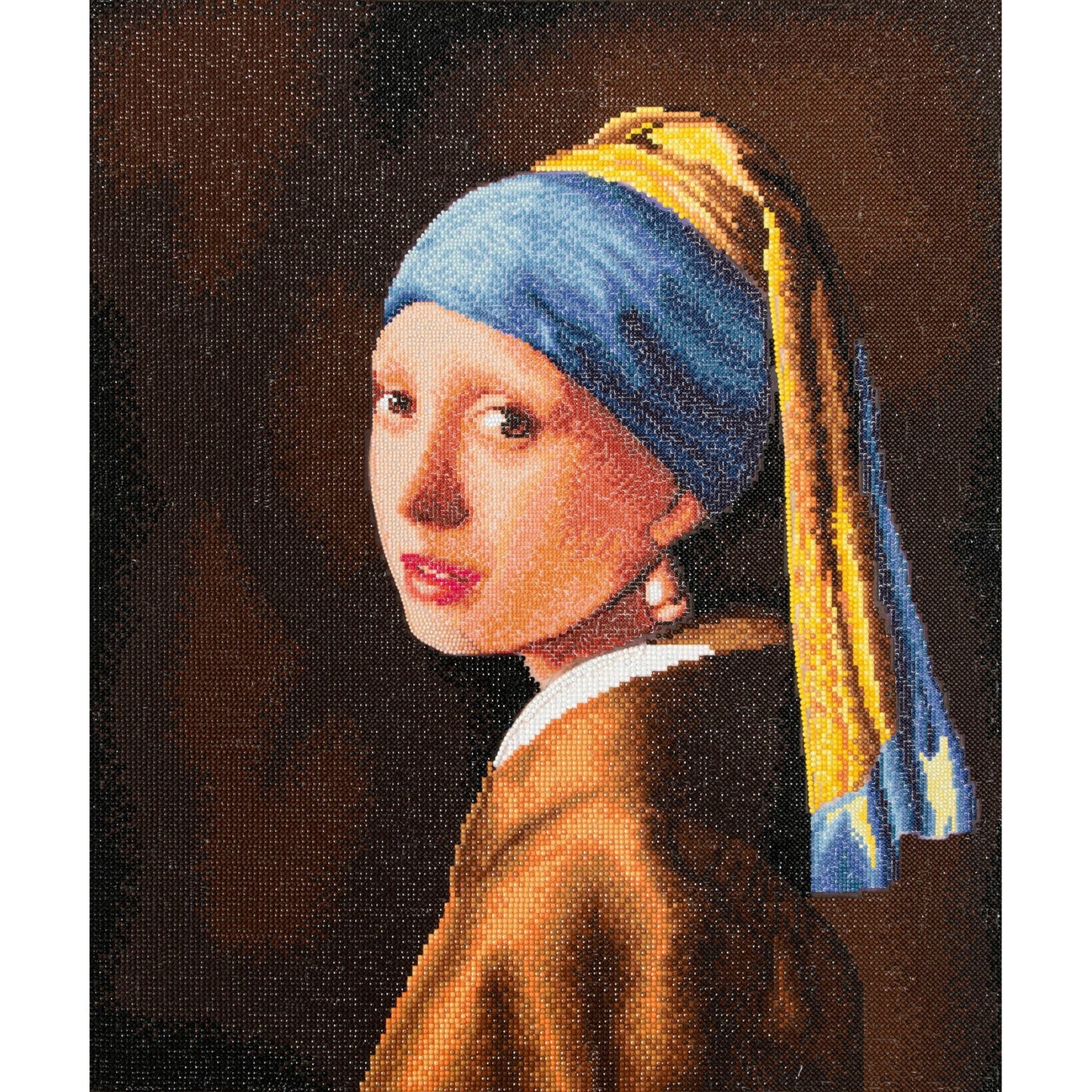 Diamond Dotz MASTERCLASS Girl with the Pearl Earring (après Vermeer)