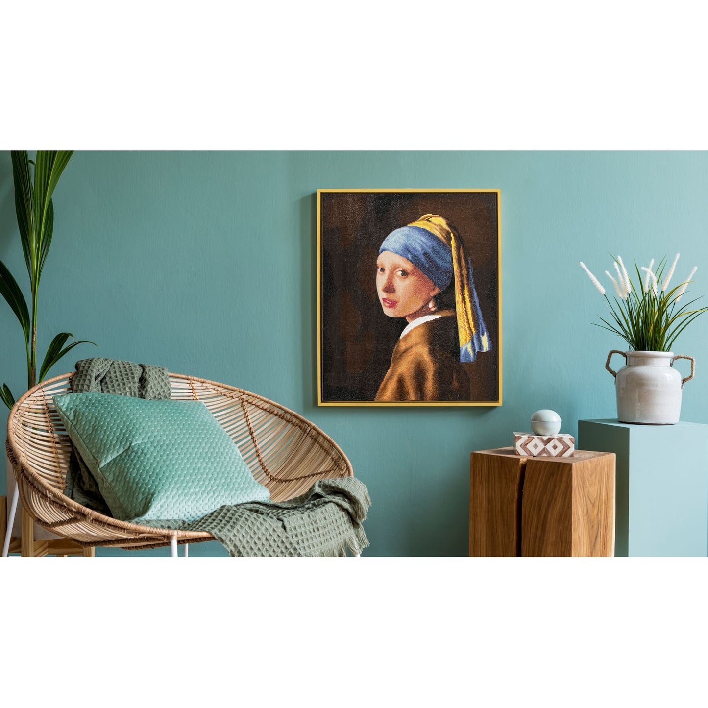 Diamond Dotz MASTERCLASS Girl with the Pearl Earring (après Vermeer)