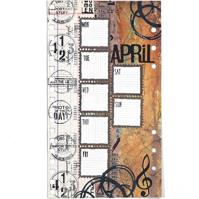 Elizabeth Craft Designs Planner Essentials 10 Smile Page
