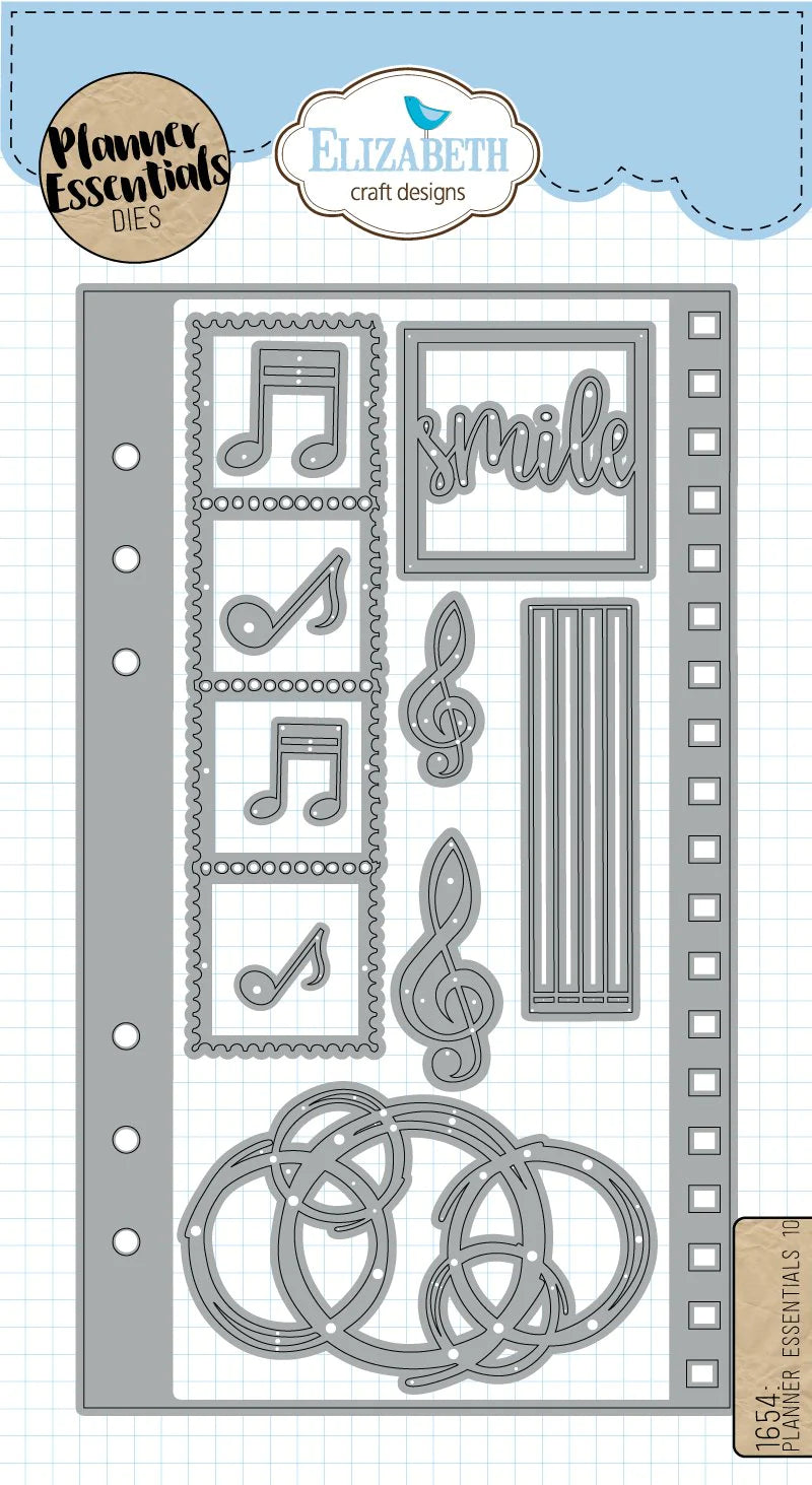 Elizabeth Craft Designs Planner Essentials 10 Smile Page