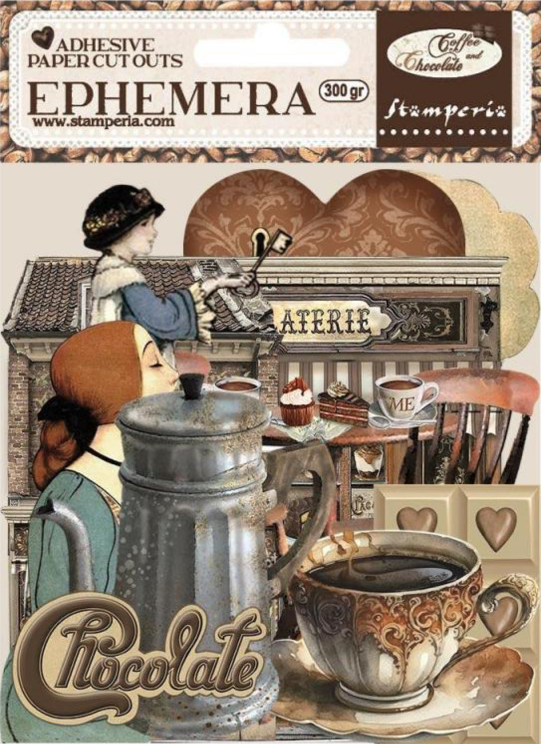 Stamperia Coffee and Chocolate Ephemera