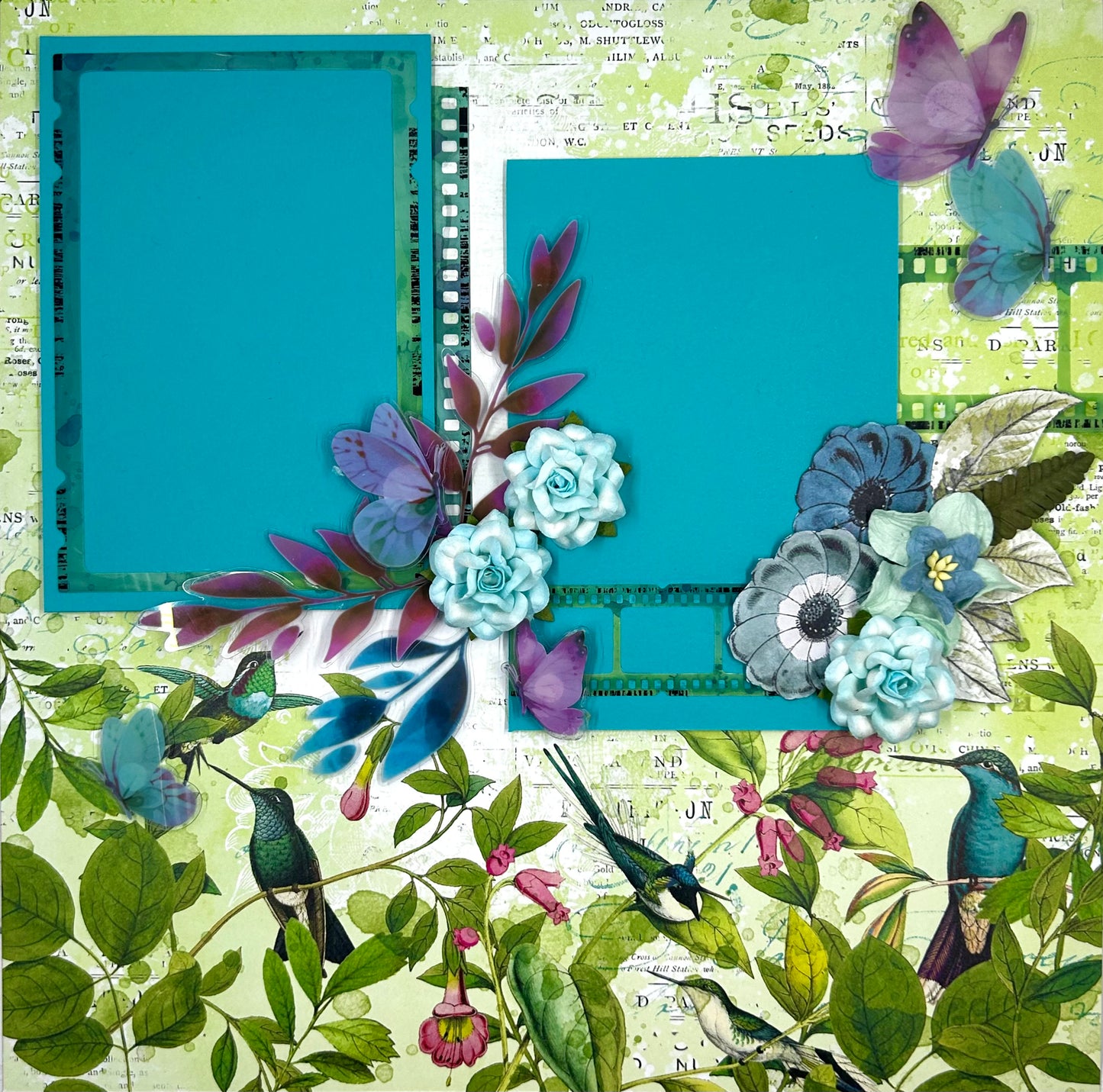 Summer Vibes 2-Page Layout