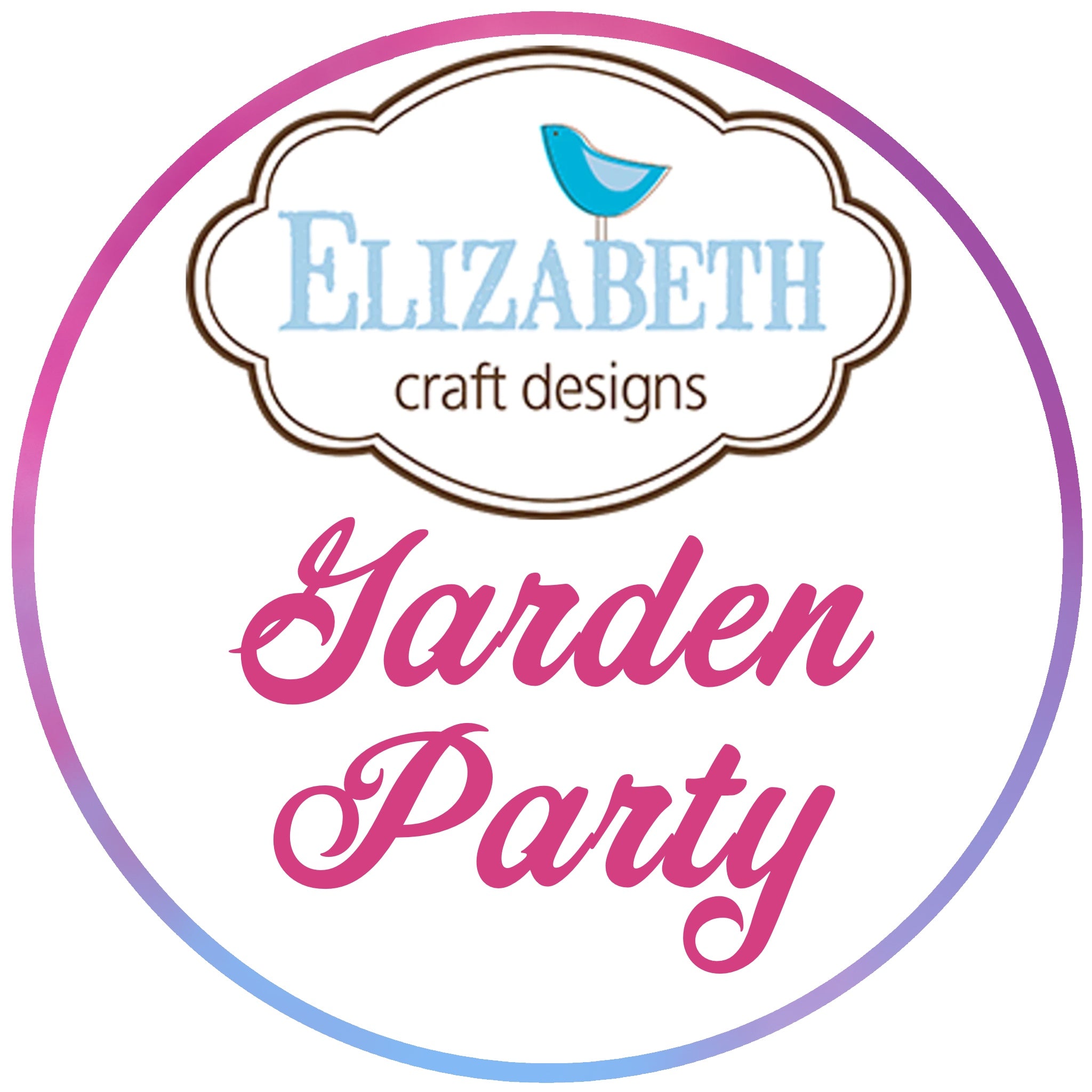 Spellbinders - from The Garden Collection - Stamp and Die Sets - Garden Party
