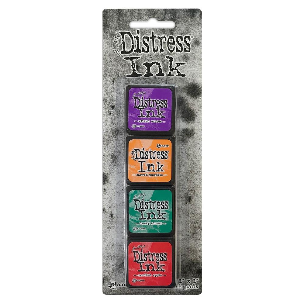 Tim Holtz Distress Mini Ink Pads 4/Pkg-Kit 17