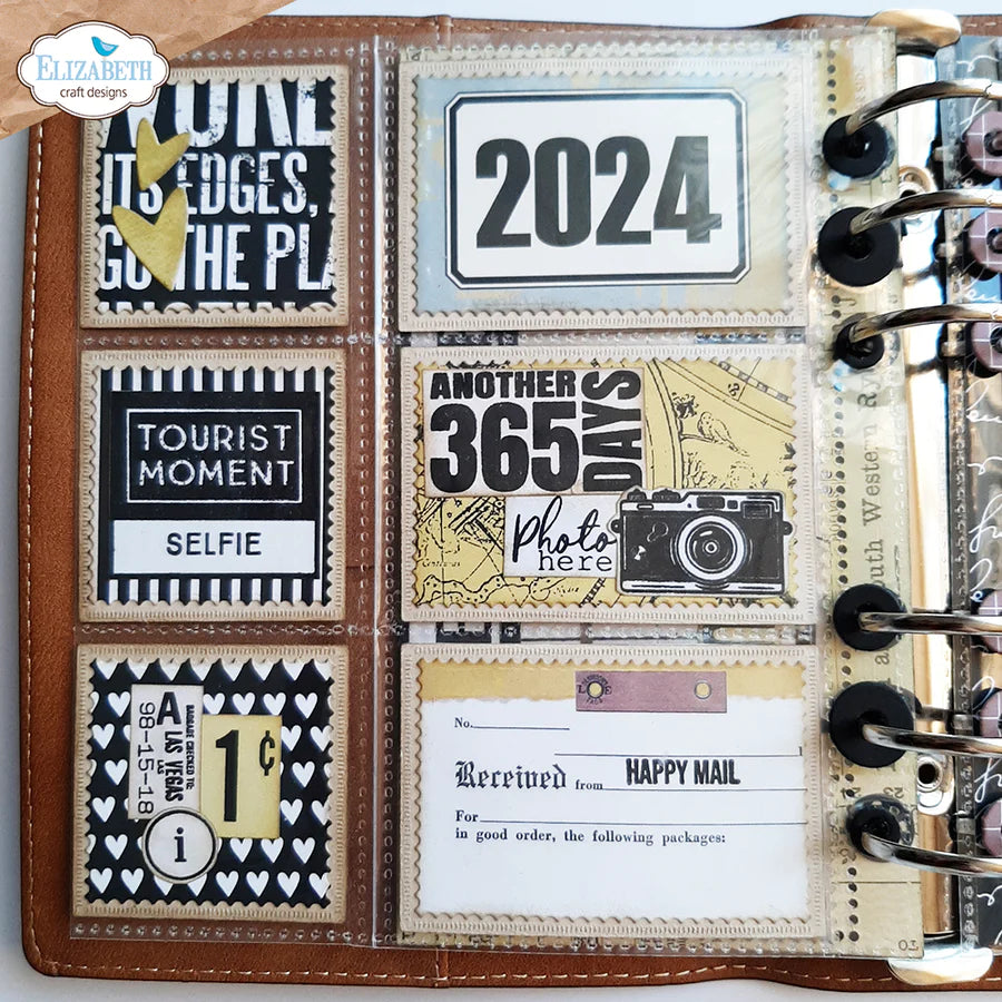 Elizabeth Craft Designs Sidekick Essentials - Postage Stamps Fillers 2 Set