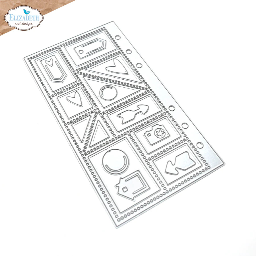 Elizabeth Craft Designs Sidekick Essentials 31 - Postage Stamp Page Die Set