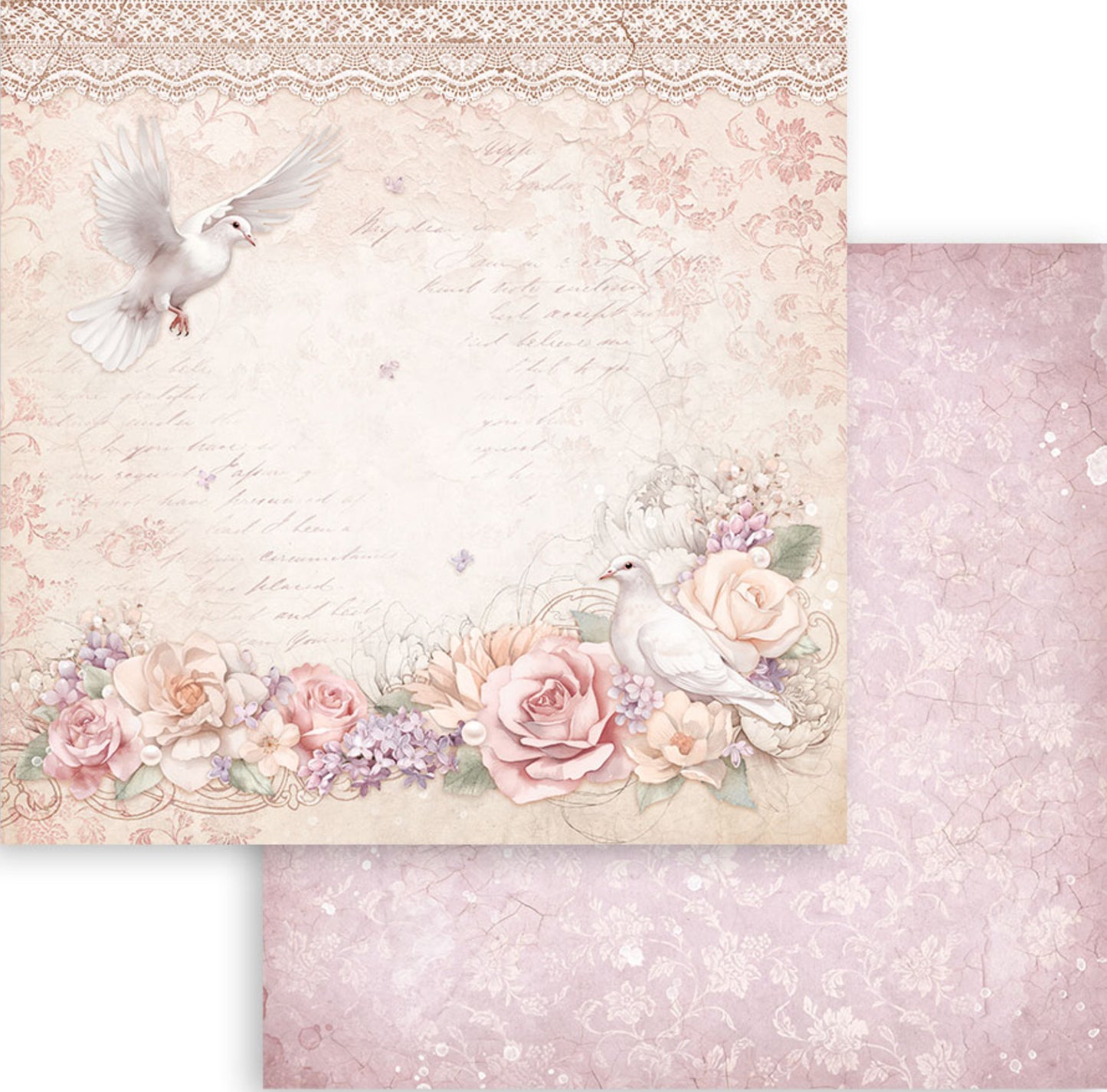 Stamperia Romance Forever 8” x 8” Paper Collection