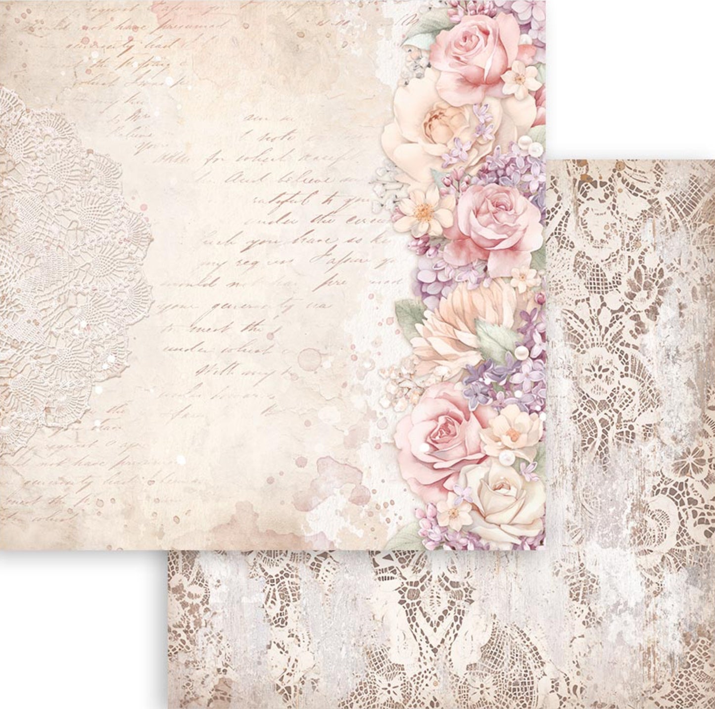 Stamperia Romance Forever 8” x 8” Paper Collection