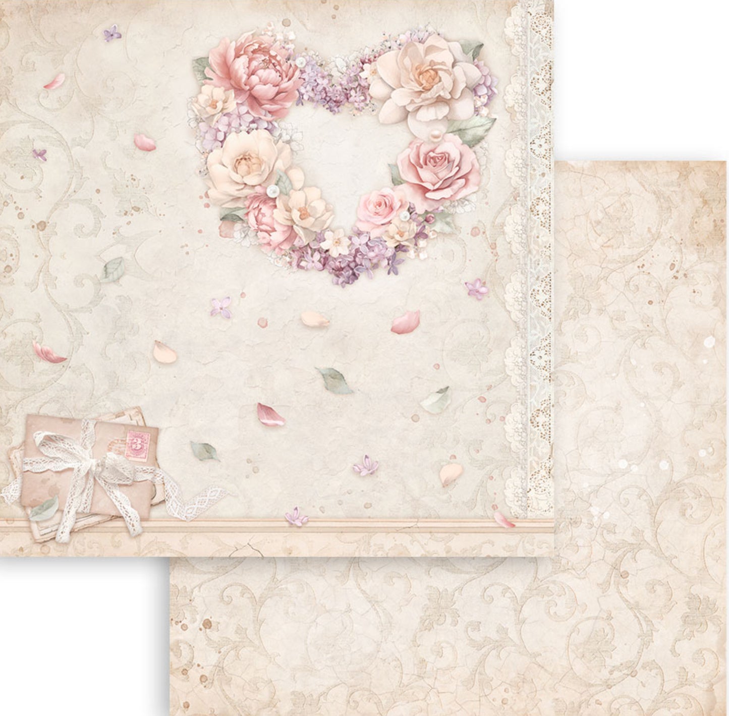 Stamperia Romance Forever 8” x 8” Paper Collection