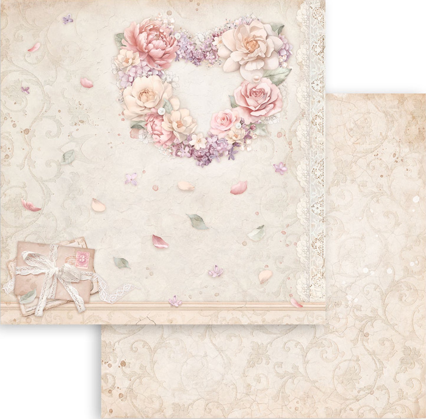 Stamperia Romance Forever 12” x 12” Paper Collection