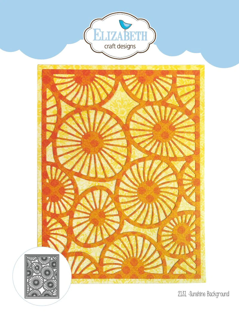 Elizabeth Craft Designs Sunshine Background Metal Die Set