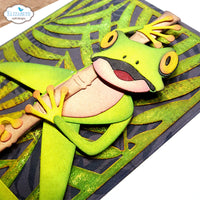 Elizabeth Craft Designs Freddy The Frog Metal Die Set