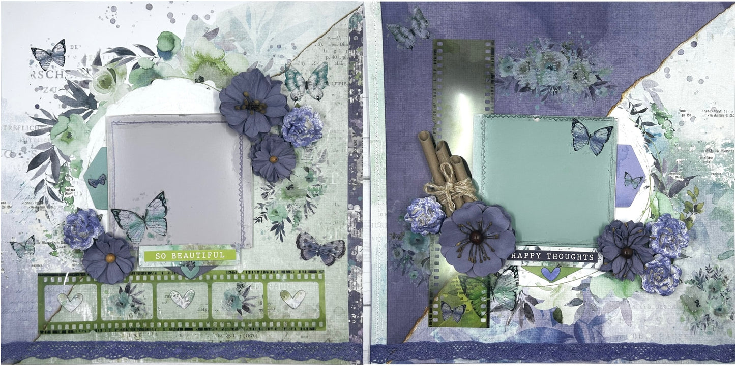Happy Thoughts 2-Page Layout