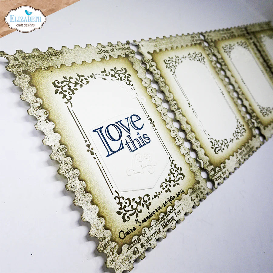 Elizabeth Craft Designs Love & Roses Stamp Set