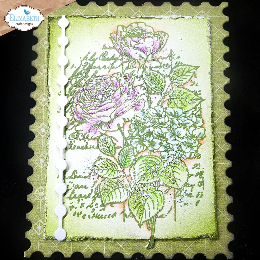 Elizabeth Craft Designs Love & Roses Stamp Set