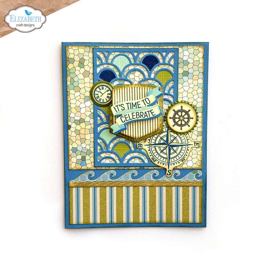 Elizabeth Craft Designs Everyday Elements Borders & Trims Metal Die Set