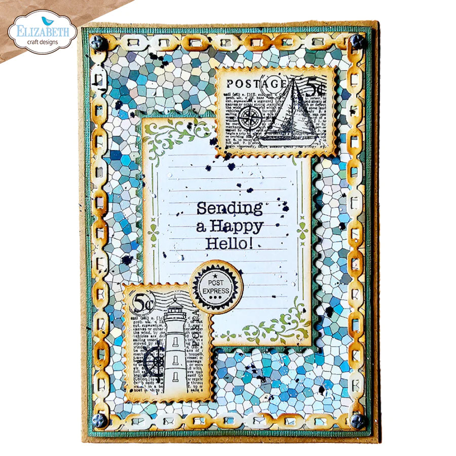 Elizabeth Craft Designs Everyday Elements Borders & Trims Metal Die Set