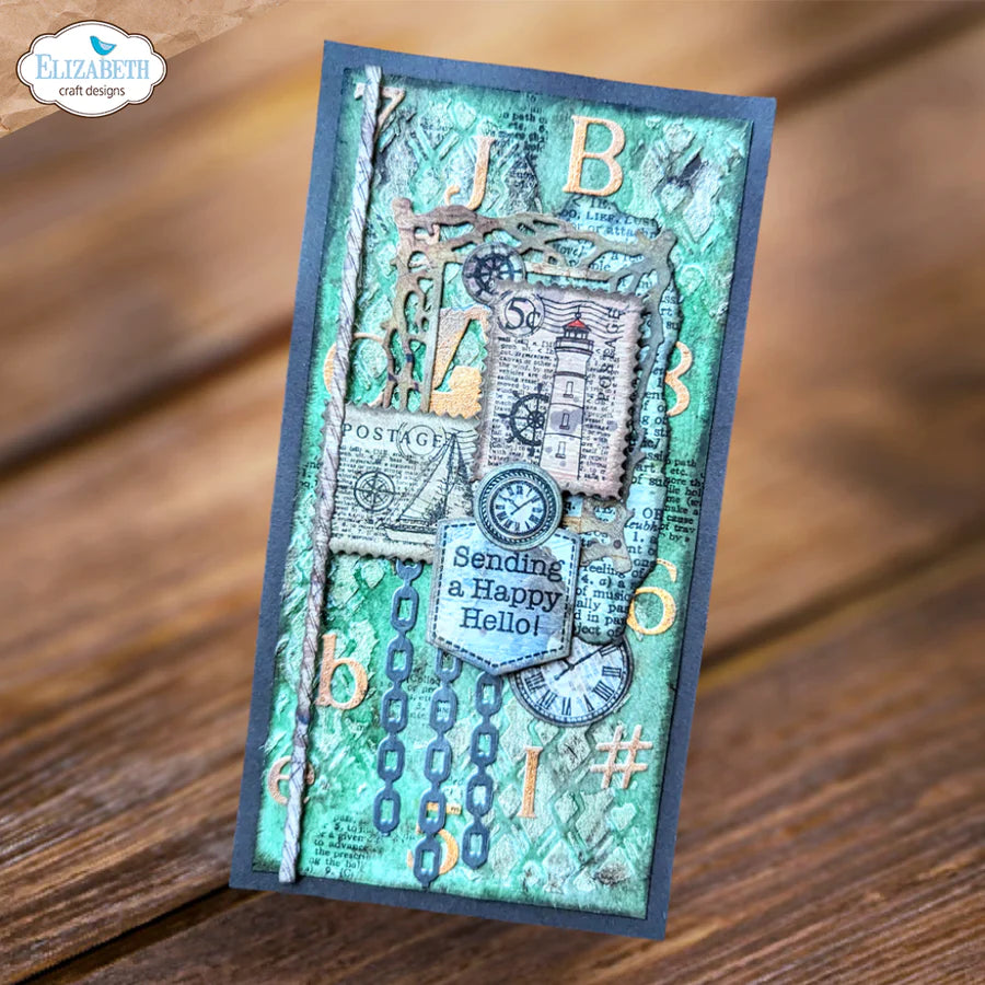 Elizabeth Craft Designs Everyday Elements Borders & Trims Metal Die Set