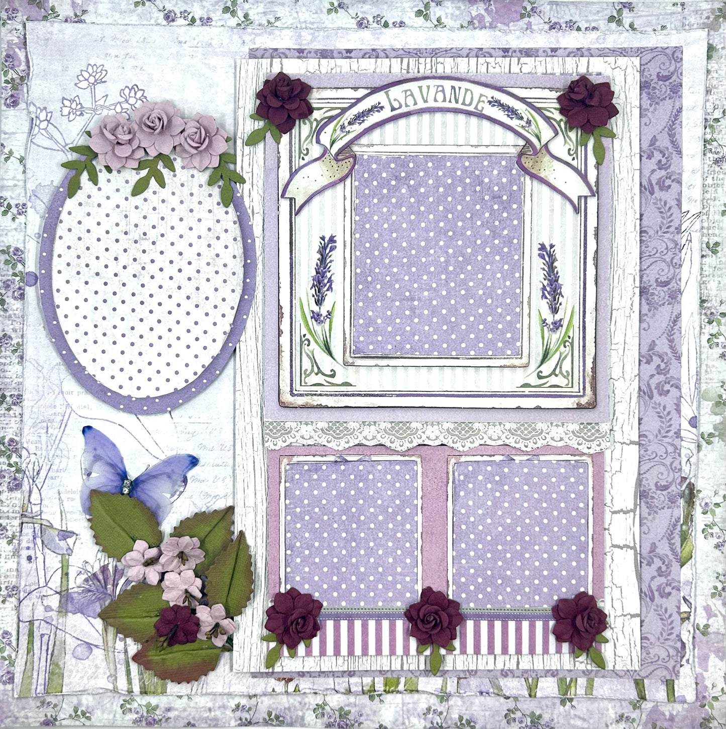 Home is Where the Heart is 2-Page Layout (Virtual Class 98)