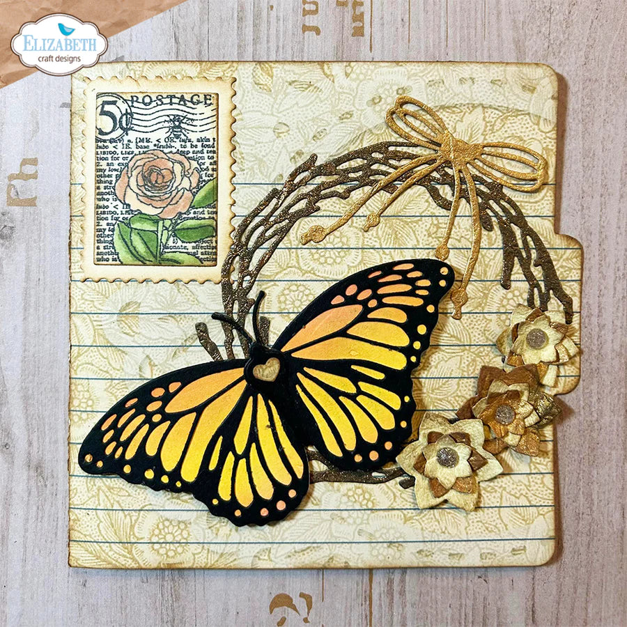 Elizabeth Craft Designs Everyday Elements Layered Butterfly Metal Die Set