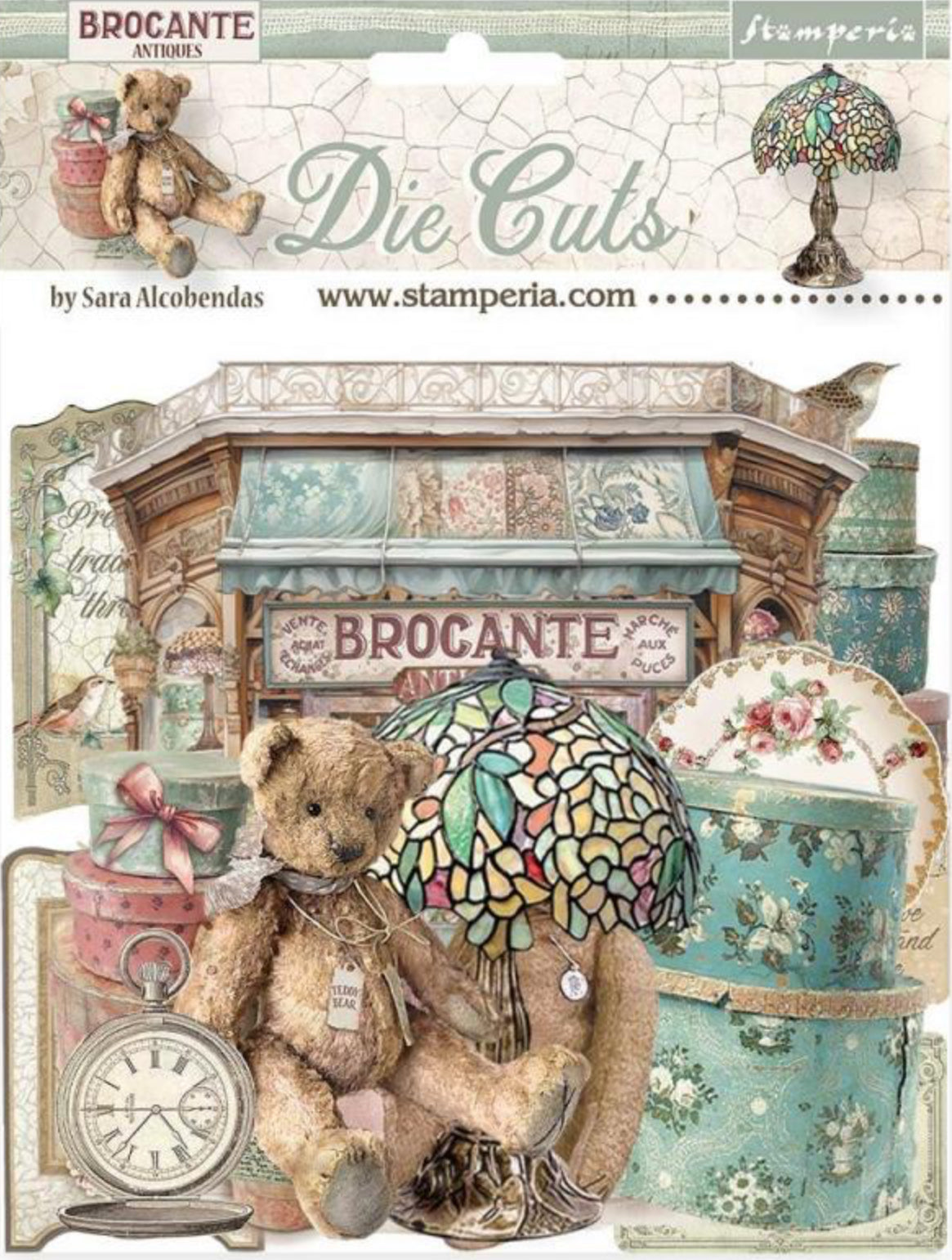 Stamperia Brocante Antiques Die Cuts