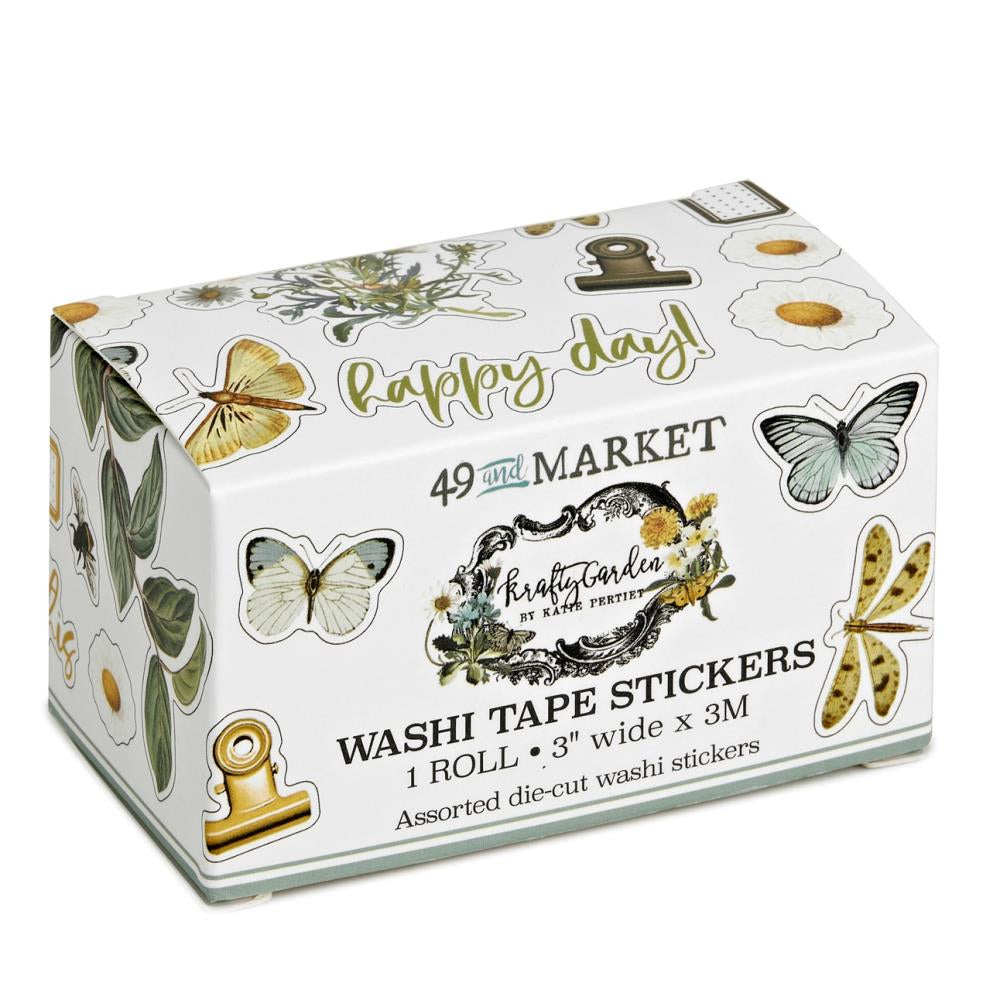 49 & Market Krafty Garden Washi Sticker Roll