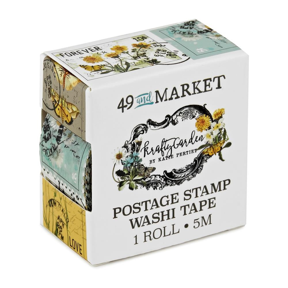 49 & Market Krafty Garden Postage Washi Roll