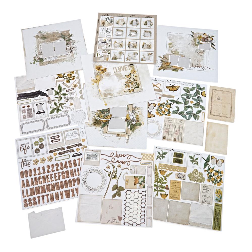 49 & Market Krafty Garden Page Kit