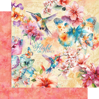 Graphic 45 Flight of Fancy 8” x 8” Collection Pack