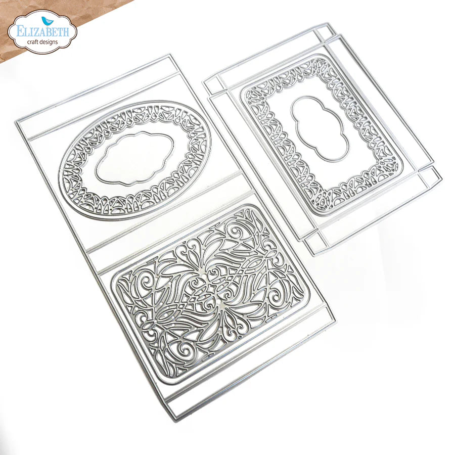 Elizabeth Craft Designs Elegant Decorative Box Metal Die Set