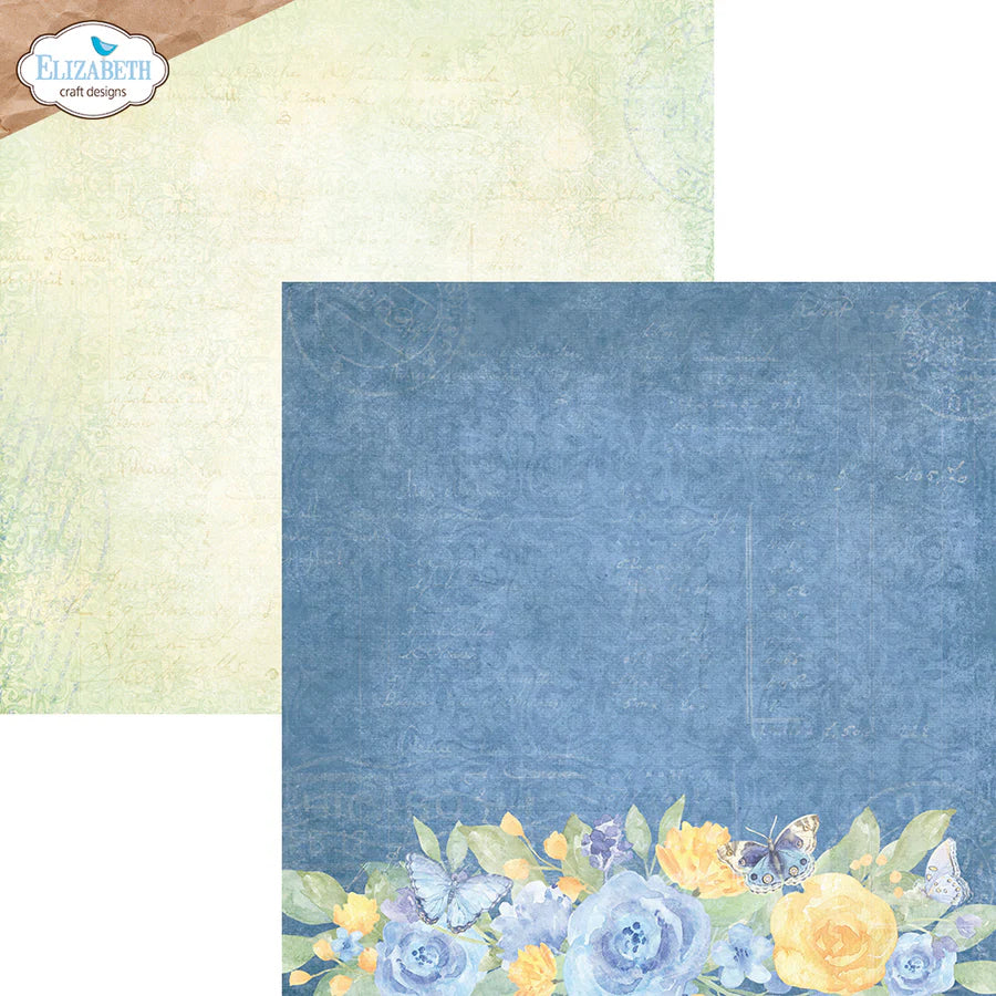 Elizabeth Craft Designs Evening Rose 12” x 12” Paper Pack