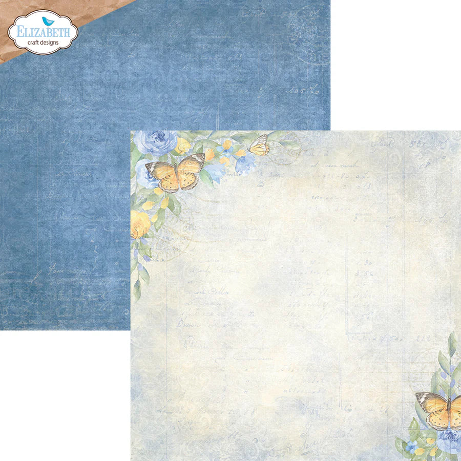 Elizabeth Craft Designs Evening Rose 12” x 12” Paper Pack