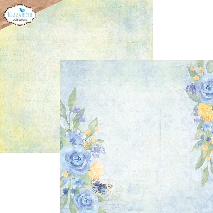 Elizabeth Craft Designs Evening Rose 12” x 12” Paper Pack