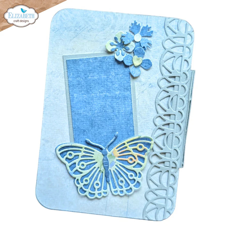 Elizabeth Craft Designs Layered Butterflies Metal Die Set