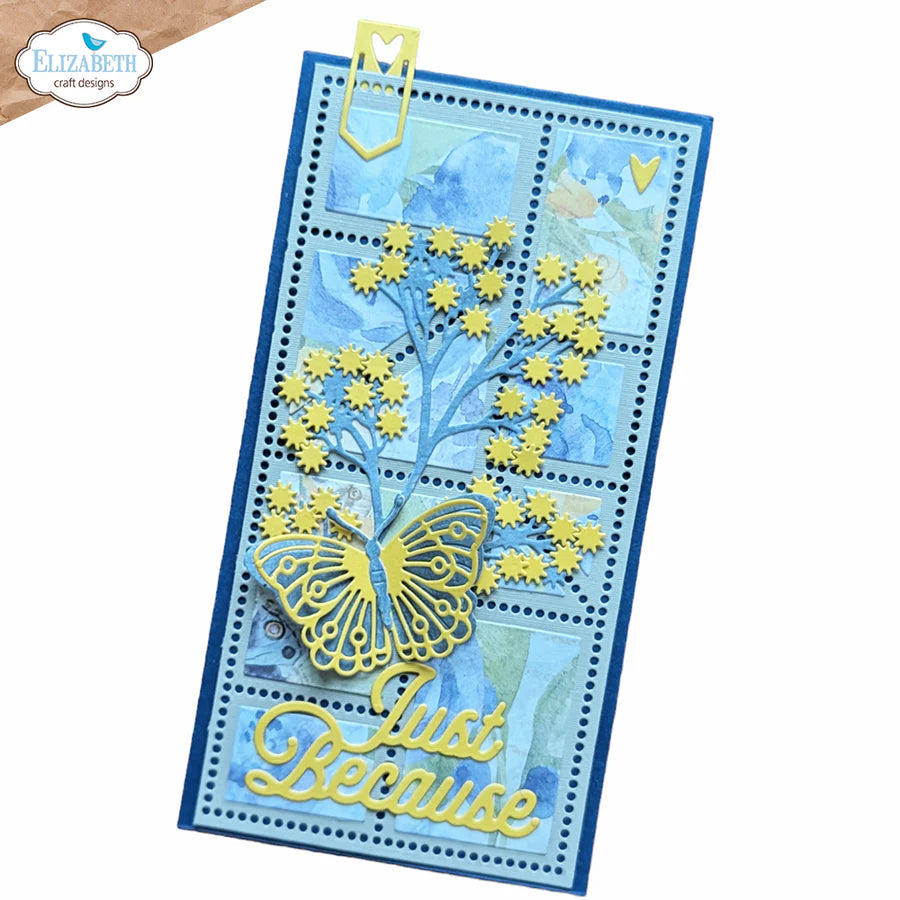 Elizabeth Craft Designs Floral Greenery 2 Metal Die Set